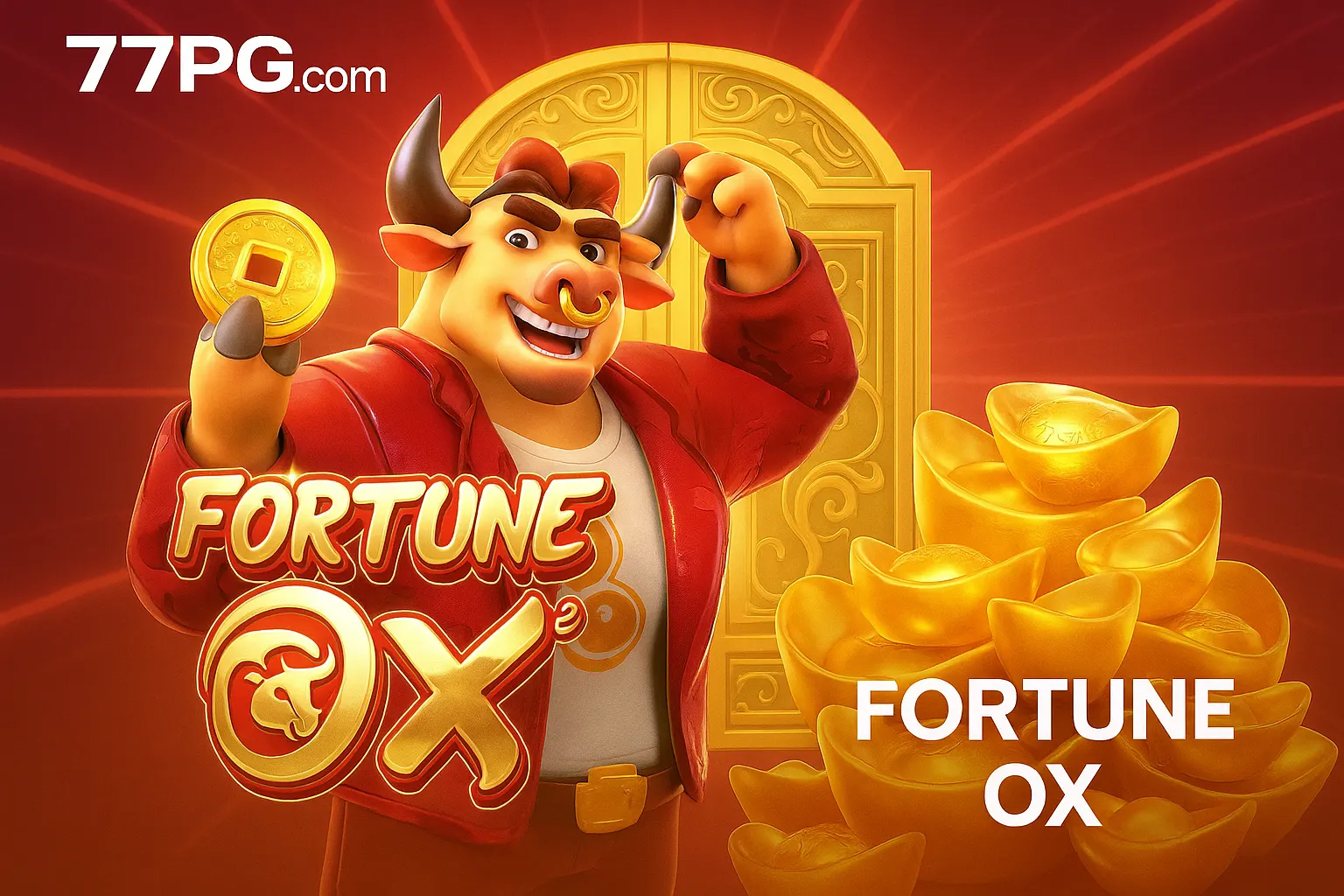 Fortune Ox no 77PG - Aposte Agora e Reivindique Seus Ganhos