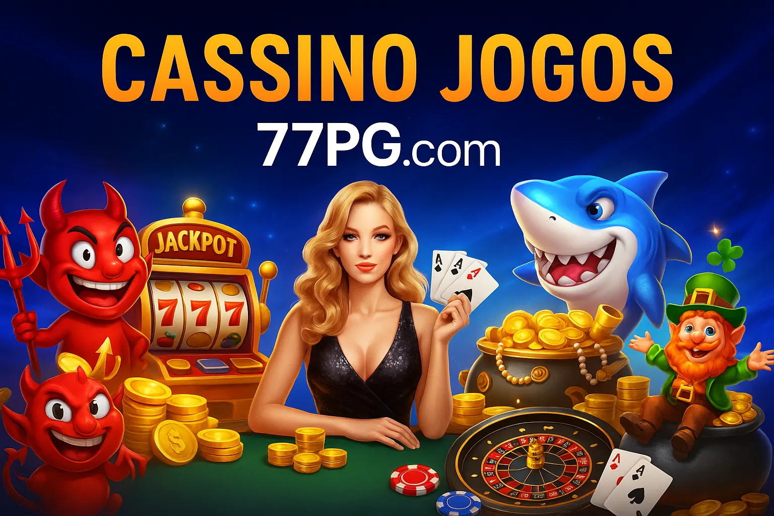 Jogos de cassino online inovadores e emocionantes na 77PG