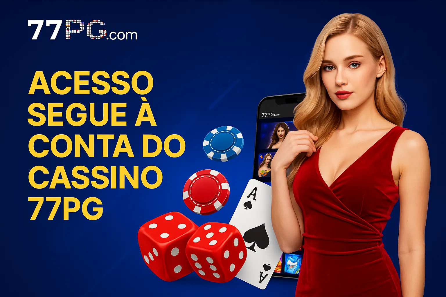 Criar uma nova Conta no plataforma 77PG